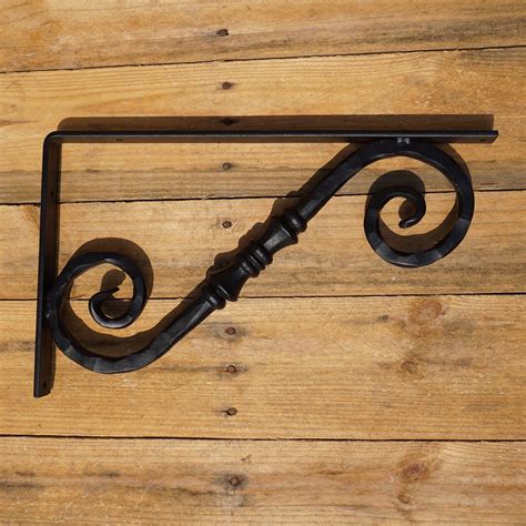 Shelf Bracket 11x18 Heavy Duty Ornamental Wrought Iron Etsy