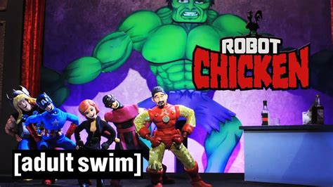 The Best Of The Avengers Robot Chicken Adult Swim Youtube