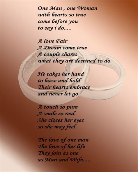Two Wedding Rings Sitting On Top Of Each Other In Front Of A Poem That