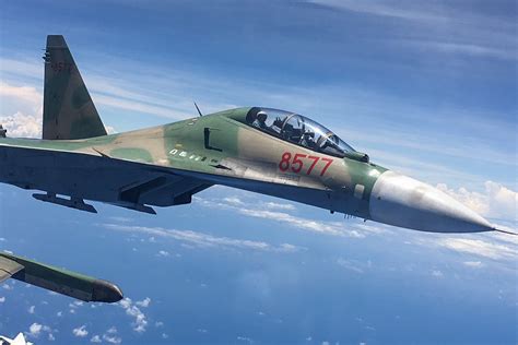 A Sukhoi Su 30mk2 Multirole Jet Fighter Of The Vietnam Peoples Air