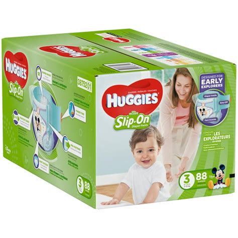 Huggies Little Movers Slip On Diaper Pants Size 3 88 Diapers