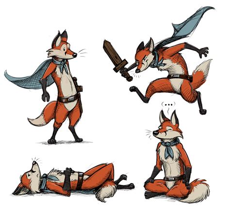 Storybook Fox Character Design By Temiree On Deviantart