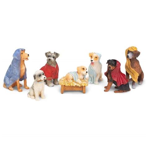 Canine Creche Dog Nativity Scene Tillys Timeless Treasures
