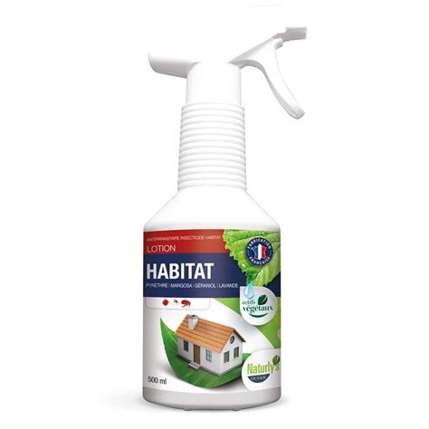 Naturlys Lotion Insecticide Antiparasitaire Pour Lhabitat 500 Ml
