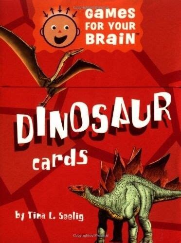 Games For Your Brain Dinosaur Cards Brand New Factory Sealed Mib