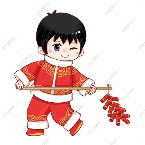 Chinese Firecrackers Png Picture Chinese Doll Set Off Firecrackers