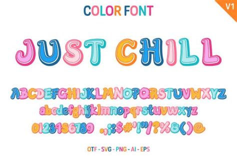 Just Chill Font By Imagination Switch · Creative Fabrica