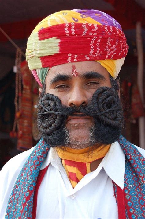 Big Moustache Man From Pushkar Moustaches Men Big Moustache Moustache