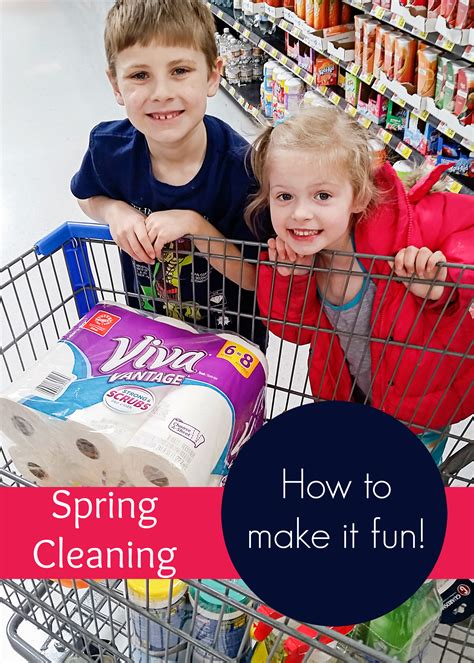 How I Make Spring Cleaning Fun For The Kids