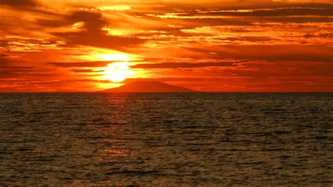 Tropical Sunset In The Sea Stock Footage Video 3094840 Shutterstock