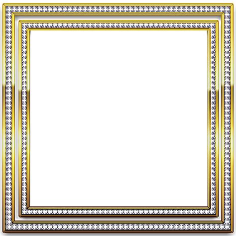 Golden border, gold frame border png gold frame border png clip art. Gold and Silver Transparent Frame with Diamonds | Gallery ...