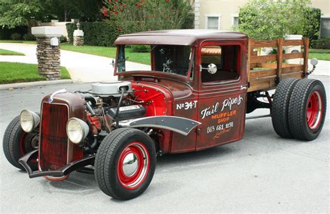 247 Autoholic Truck Tuesday 1934 Ford Rat Rod Pick Up