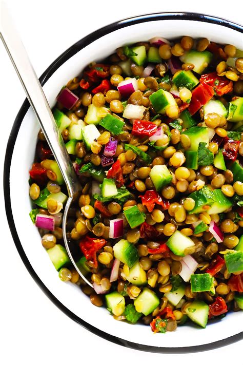 The Best Lentil Salad Recipe Gimme Some Oven