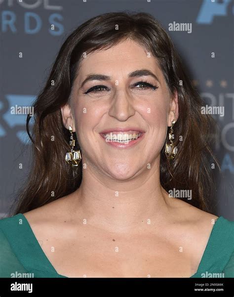Mayim Bialik Poses In The Press Room With The Award For Best Supporting Actress In A Comedy