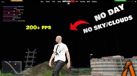 Fivem Fps Boost Pack No Sky No Day Only Night No Clouds Better Fps Youtube