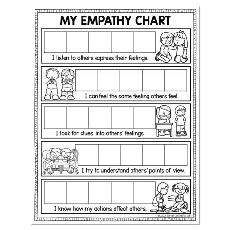 1st And 2nd Grade Social Emotional Learning Empathy Unit Behavior