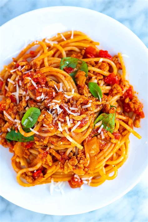Easy Weeknight Spaghetti With Meat Sauce Recipe Karinokada