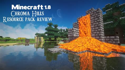 Minecraft Chroma Hills 1 8 Texture Pack Resource Pack Review Youtube