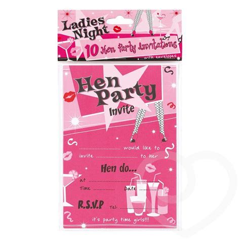 Ladies Night Hen Party Invitations By Hen Night Hq Hen Party