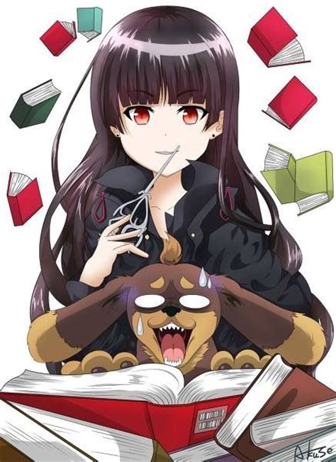 30 Best Dog And Scissors Images Dog And Scissors Hasami Me Me Me Anime