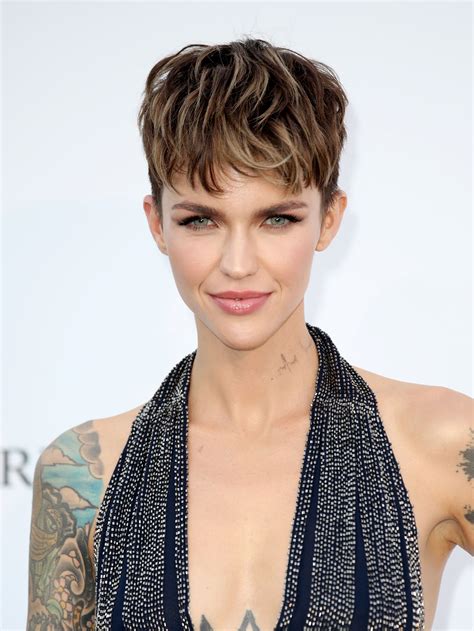 Short Feathered Pixie Cut Short Pixie Cuts For