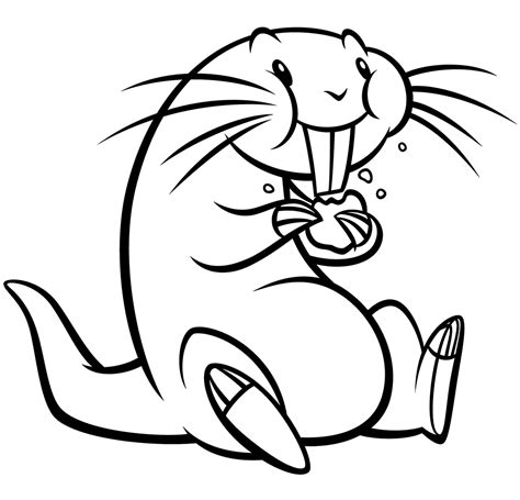 Cute Rufus Coloring Page Free Printable Coloring Pages