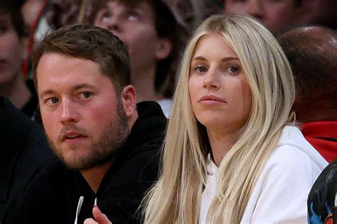 Matthew Stafford S Wife Kelly Says She Was Miserable During His Super Bowl Run