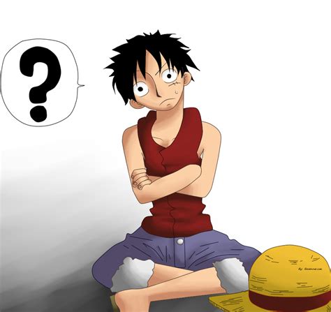 Luffy Is Confused By Hakumilol123 On Deviantart