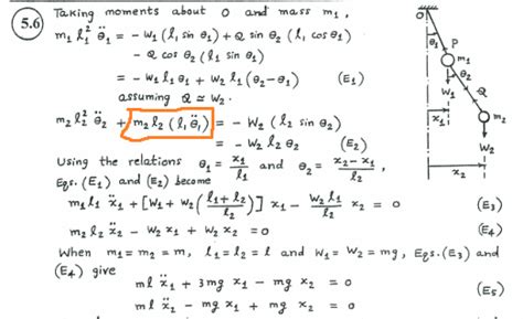 Vibration Equations Of Motion Examples Tessshebaylo