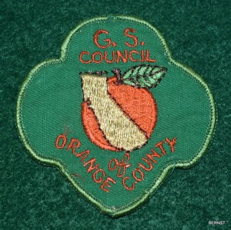 Girl Scout Council Patch Orange County Girl Scout Council 895