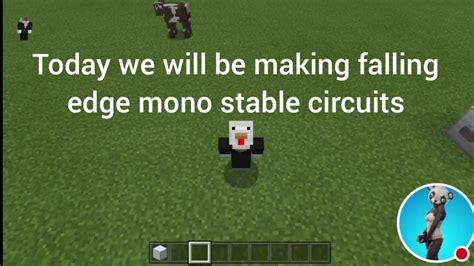 Minecraft How To Make A Falling Edge Monostable Circuits Youtube