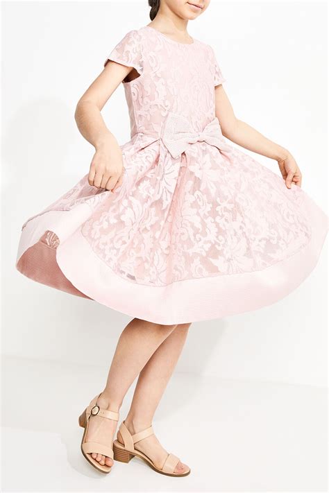 Tween Girl Lola Starlet Dress In Dusty Pink