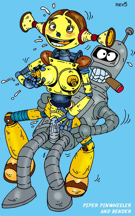 Rule 34 Bender Bending Rodriguez Blush Breasts Crossover Female From