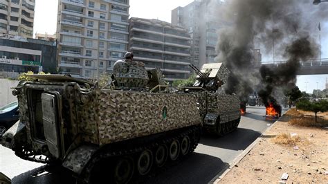Beirut Clashes Erupt During Protest Over Explosion Inquiry At Least