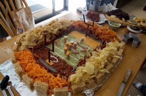 Zebralicious Mom Super Bowl Stadium Platter Dinner Call