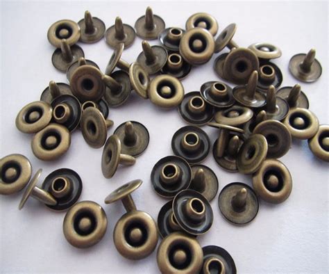 Free Shipping 95mm Brass Jeans Rivet For Jeans Plating Antique Brass Jeans Button Nail 200set