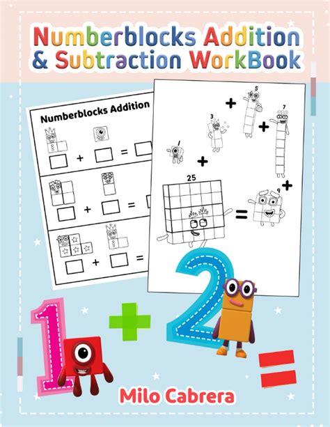 Buy Milo Cabrera Numberblocks Addition And Subtraction Workbook