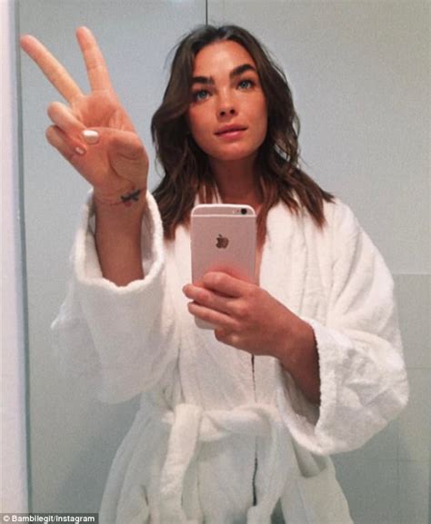 Bambi Northwood Blyth Mortified By Dan Single Daily Mail Online