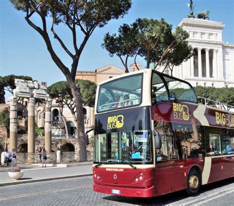 Hop On And Hop Off Big Bus Ticket Colosseum Rome Tickets