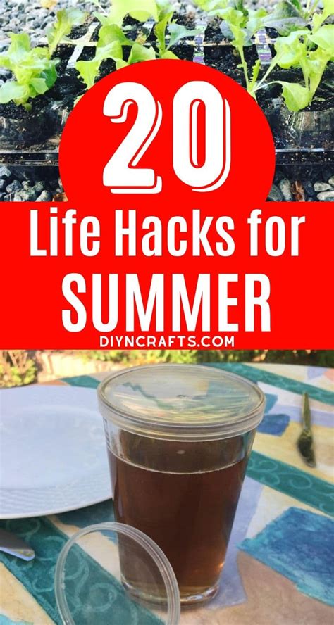 20 Brilliant Summer Life Hacks To Make Your Life Easier Diy And Crafts