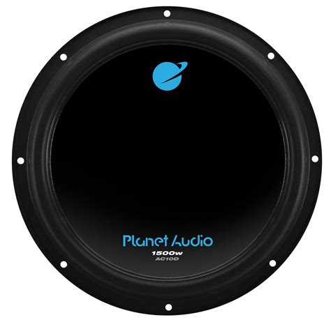 Qpower Single 10 Inch Vented Shallow Sub Box And Planet Audio 1500 Watt