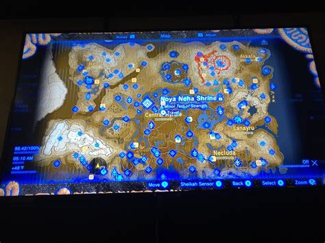 Botw Full Map Shrines