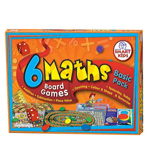 6 Maths Board Games Basic Smart Kids The Dyslexia Shop
