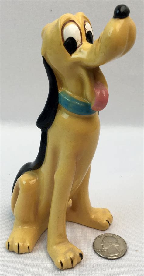 Sold Price Vintage Walt Disney Products Pluto Porcelain Figurine 65