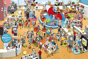 Hier kannst du sofort online spielen. Wimmelbilder | Wimmelbild, Bilder, Volksschule