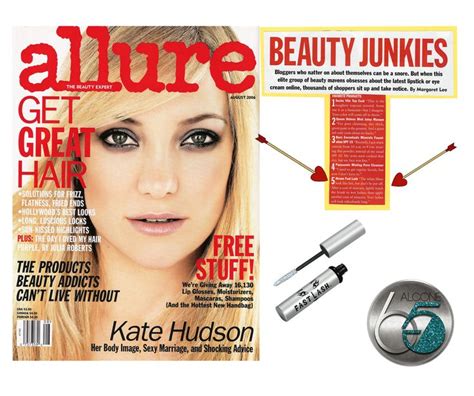 Kate Hudson In Allure Online Cosmetics Makeup To Buy Beauty Cream