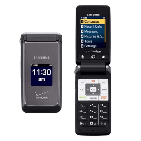 Samsung U320 Haven Basic Color Flip Speaker Phone Verizon