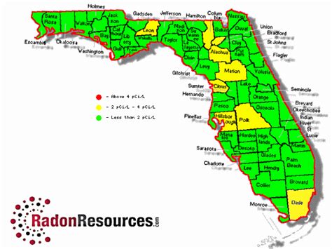 Florida Radon Mitigation Testing And Levels Radonresources