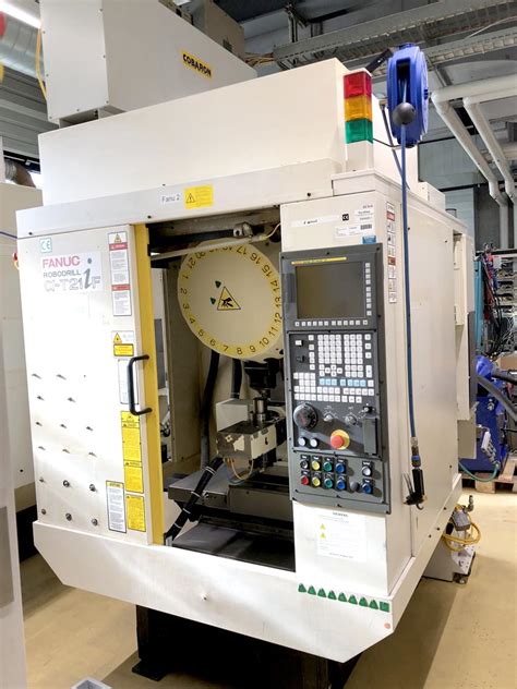 Fanuc Robodrill Cnc Vertical Machining Center Equipped With 4th And 5th