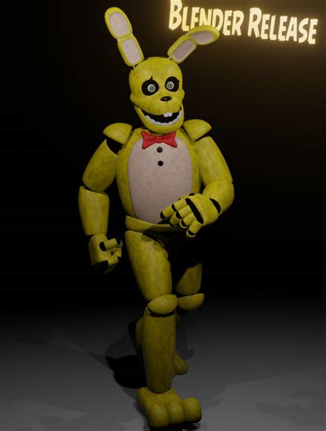 Silver Eyes Spring Bonnie Blender Release Rules Do Not Use Parts Of